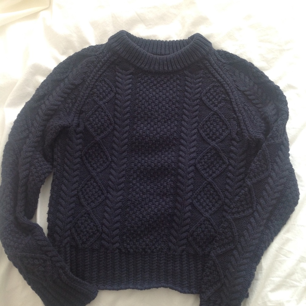 LL Bean Signature fisherman's sweater, XXS